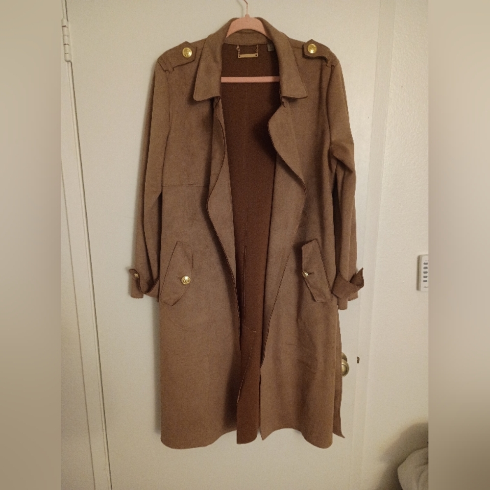 Elegant Brown Women's Coat